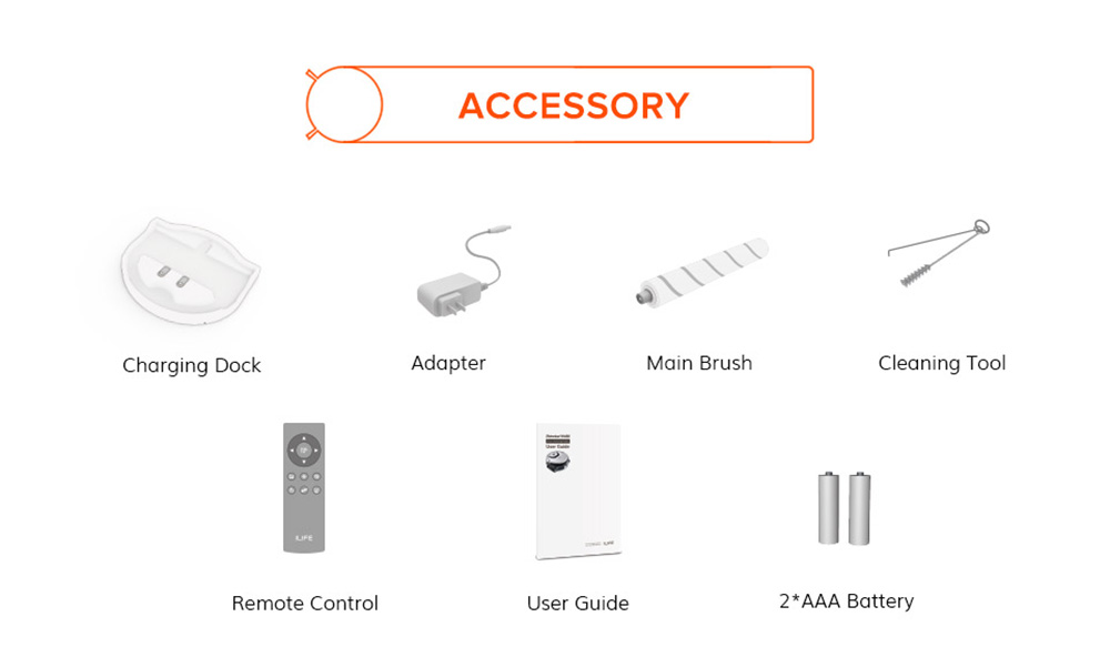 ILIFE W455 Floor Washing Robot 1000Pa Suction Shinebot Gyroscope Camera Navigation 900ml Large Water Tank Roller Brush Speed & Water Flow Adjustable APP Control Voice Broadcast  - Silver