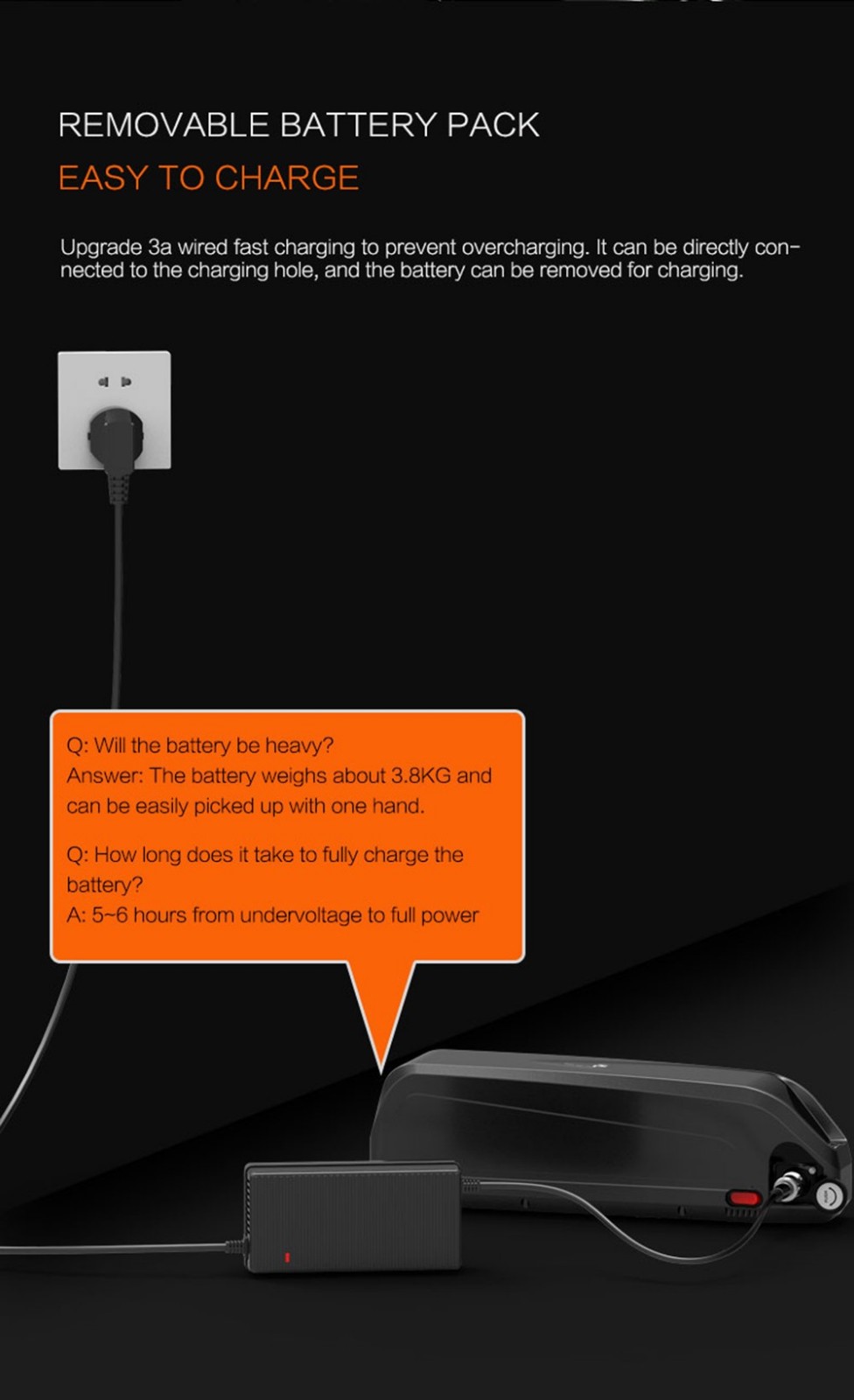 LANKELEISI MG740 PLUS Electric Bike 26*4.0'' Tires 1000W*2 Dual Motor 20Ah Battery 49km/h Max Speed - Black & Blue -rockbros-shop LANKELEISI MG740 PLUS Electric Bike Black Blue 519177 4