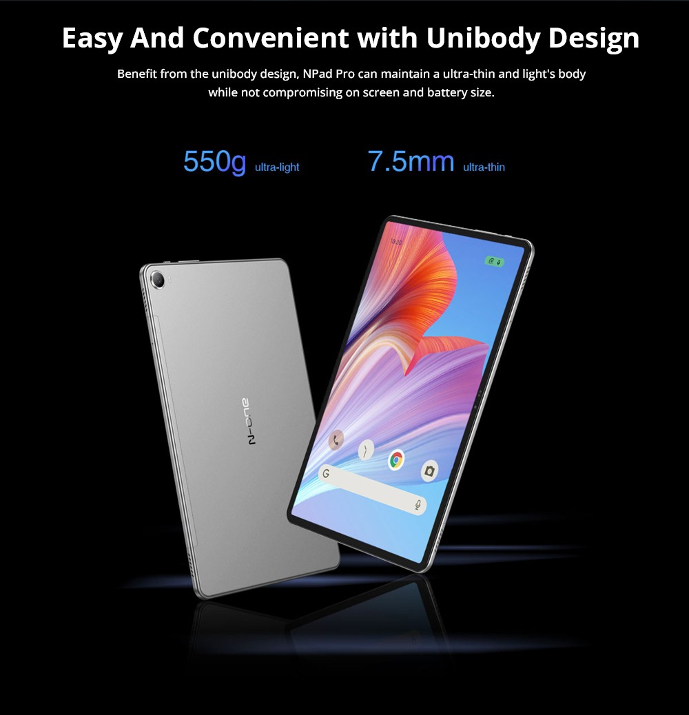 Xiaomi Redmi Pad CN Version 10.61” 2K Screen Octa Core Dolby Atmos 8000mAh 8MP Camera Bluetooth 5.3 8MP 6+128GB – Deep Grey