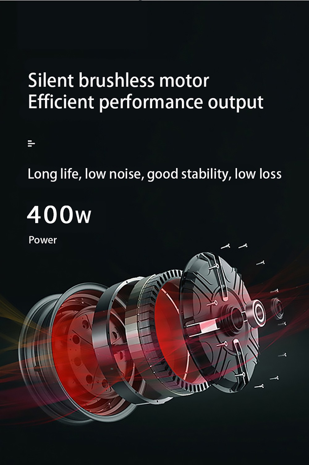 Niubility B14 Electric Moped Folding Bike 14 Inch 400W Motor 48V 15Ah Battery Up To 100KM Mileage Max 25km/h Double Disc Brake APP Control - Black -rockbros-shop Niubility B14 Folding Bike 14 inch 15Ah Battery up to 100KM 519188 3