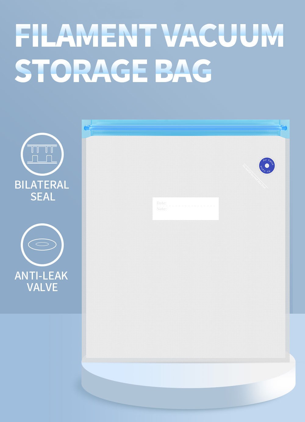 TWO TREES 3D Printer Filament Vacuum Bag, 30Pcs 14 TWO TREES 3D Printer Filament Vacuum Bag, 30Pcs -BioloMix Shop TWO TREES 3D Printer Filament Vacuum Bag 30Pcs 519510 0