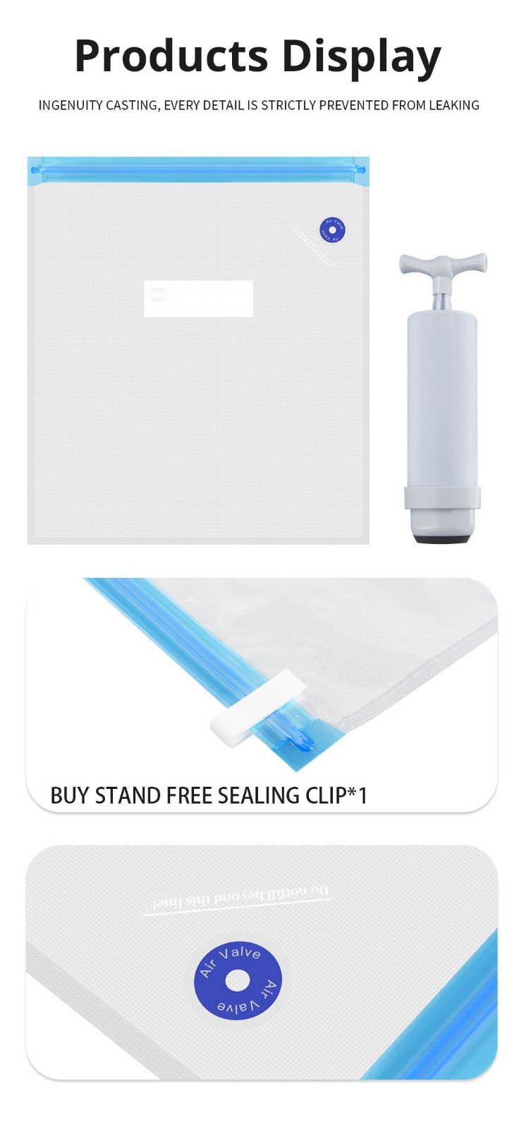 TWO TREES 3D Printer Filament Vacuum Bag, 30Pcs 18 TWO TREES 3D Printer Filament Vacuum Bag, 30Pcs -BioloMix Shop TWO TREES 3D Printer Filament Vacuum Bag 30Pcs 519510 4