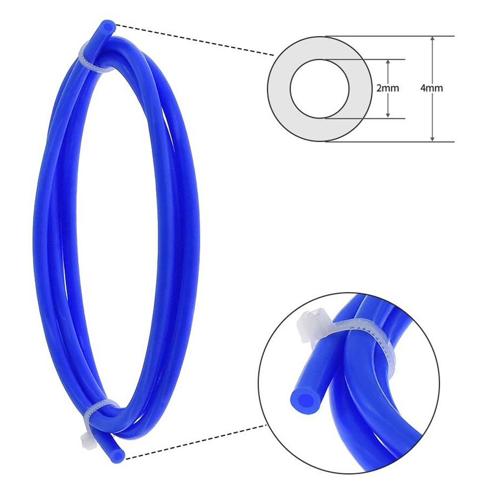 TWO TREES 3Pcs 1m Blue PTFE Tube + 3Pcs PC4-M6 Pneumatic Connector + 3Pcs PC4-M10 Connectors For 3D Printer 1.75mm Filament 11 TWO TREES 3Pcs 1m Blue PTFE Tube + 3Pcs PC4-M6 Pneumatic Connector + 3Pcs PC4-M10 Connectors For 3D Printer 1.75mm Filament -Deals Accessories Store TWO TREES PTFE Tube Pneumatic Connector Kit 519547 1