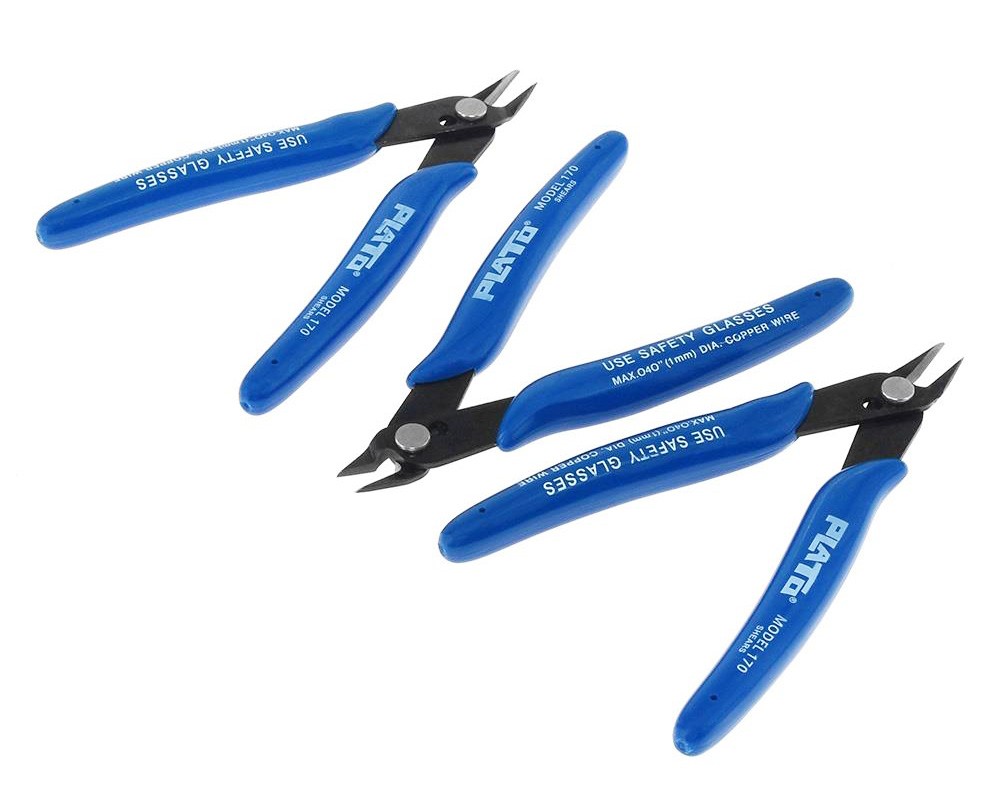 TWO TREES Trimming Side Wire Cutters Model Filaments Flush Pliers DIY Tools For 3D Printers, 2Pcs -BioloMix Shop TWO TREES Trimming Side Cutters Wire Cutters 2Pcs 519545 0