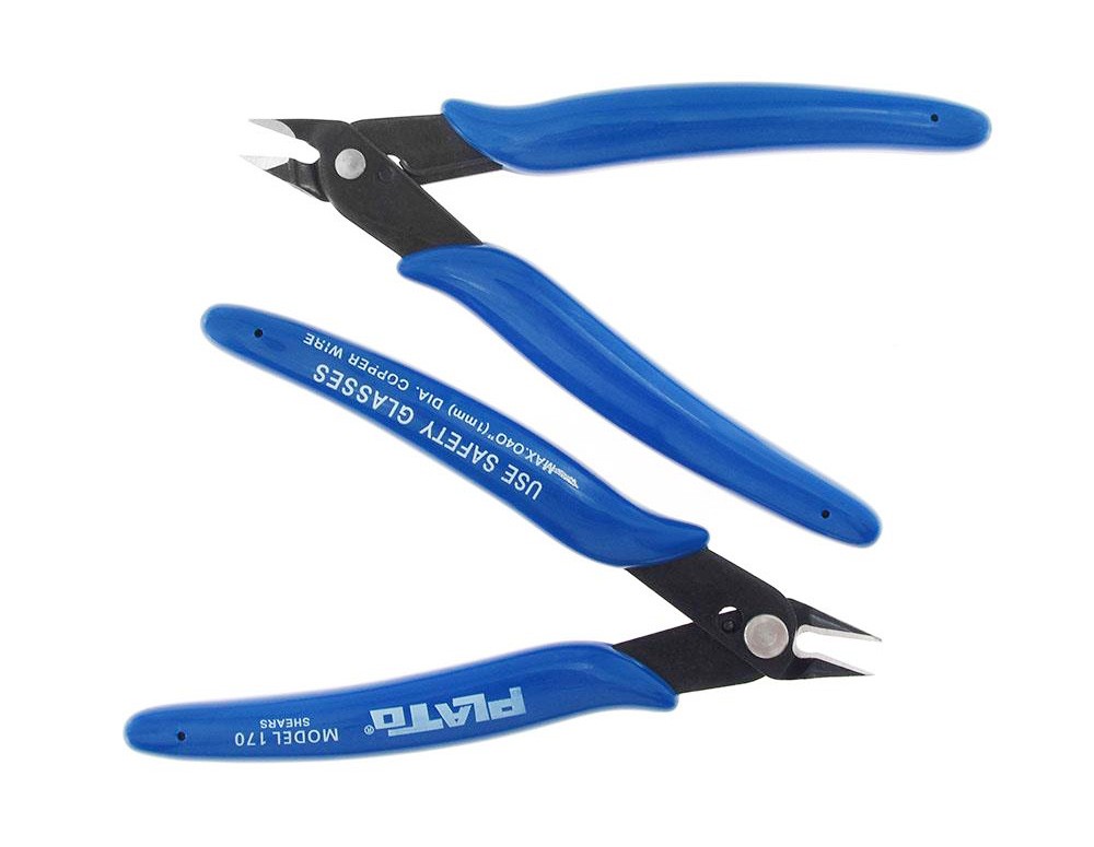 TWO TREES Trimming Side Wire Cutters Model Filaments Flush Pliers DIY Tools For 3D Printers, 2Pcs -BioloMix Shop TWO TREES Trimming Side Cutters Wire Cutters 2Pcs 519545 1