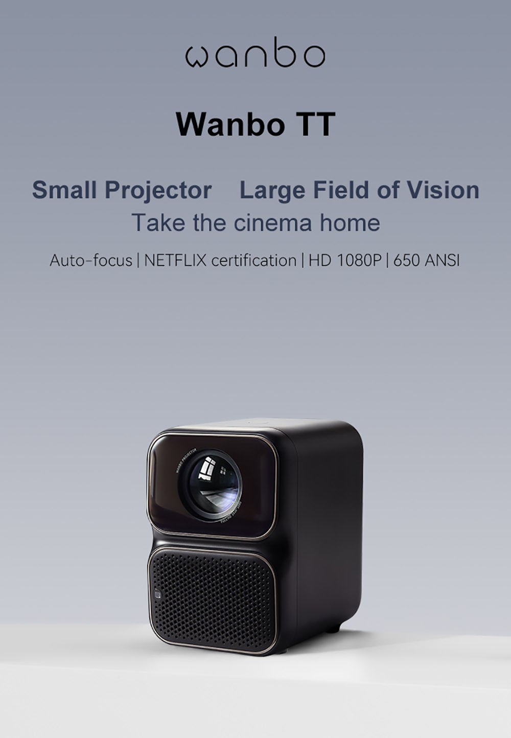Wanbo TT 1080P LCD Projector, the Choice of Home Cinema