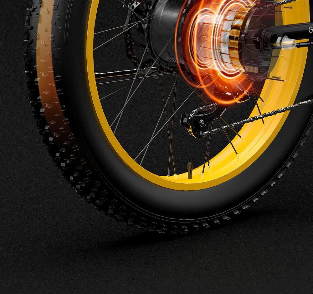 GOGOBEST GF600 Electric Bike 48V 13Ah Battery 1000W Motor 26x4.0 Inch Fat Tire Max Speed 40Km/h 110KM Power-assisted Mileage Range LCD Display IP54 Waterproof Aluminum Alloy Frame Shimano 7-speed Shift - Black Grey 23 GOGOBEST GF600 Electric Bike 48V 13Ah Battery 1000W Motor 26x4.0 Inch Fat Tire Max Speed 40Km/h 110KM Power-assisted Mileage Range LCD Display IP54 Waterproof Aluminum Alloy Frame Shimano 7-speed Shift - Black Grey -rockbros-shop bca1e3f8c8d94fd28d2ac9ca5efad495 519225 9