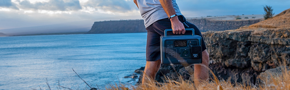 BLUETTI EB55 Portable Power Station 700W/537Wh Solar Generator - Grey -IMOU Sales d3c73257 de2f 46a8 bfc6 6efa44f950bd