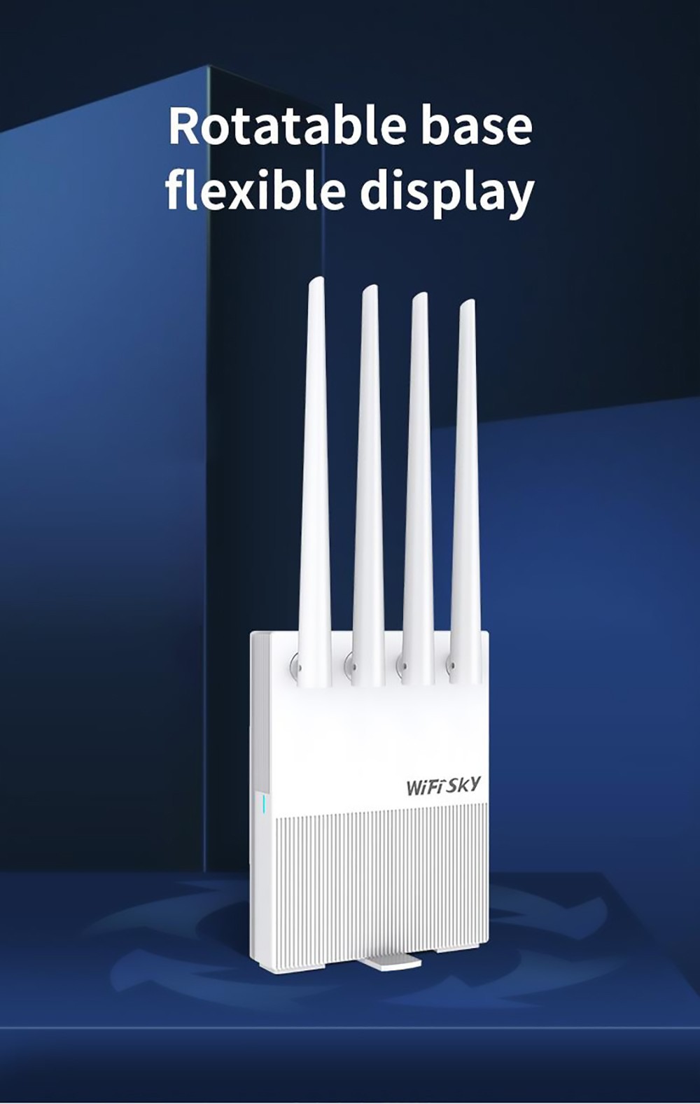 WiFiSky WS-R642 300M 4G Sim Card Router US