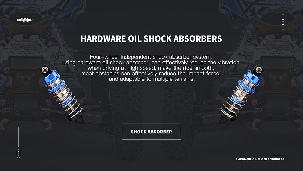 Wltoys 124017 V2 Upgraded 4300KV Motor 1/12 2.4G 4WD 75km/h Brushless Metal Chassis RC Car RTR - Three Batteries