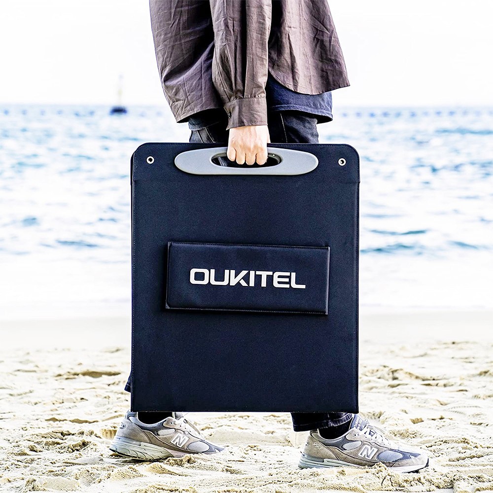 OUKITEL P2001 Ultimate 2000W Portable Power Station + OUKITEL PV200 200W Foldable Solar Panel, 2000Wh LiFePO4 MPPT Solar Generator with Pure Sine Wave AC Outlets, QC3.0 & USB-C PD 100W, Super Fast Recharge Durable Generator for Home Outdoor Camping