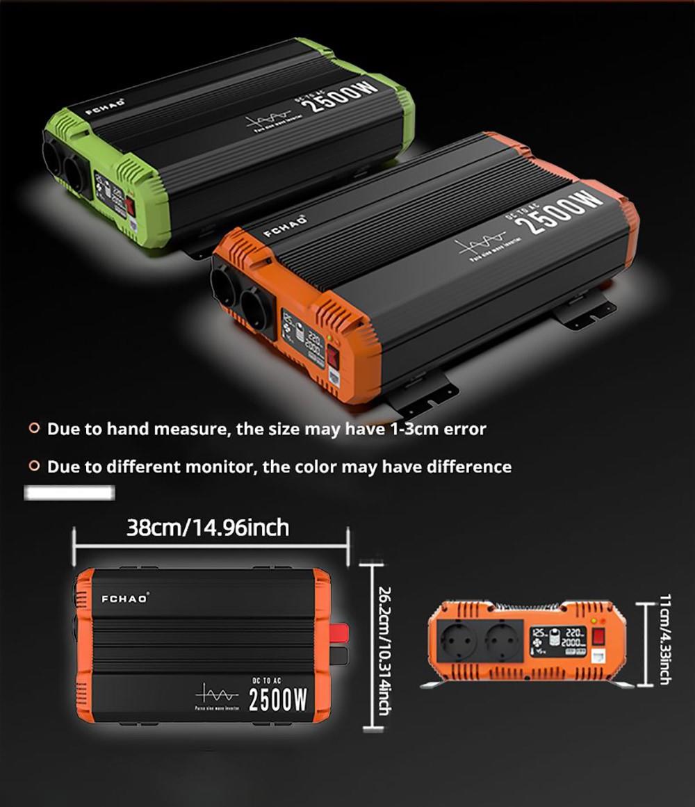 2500W 4000W 5000W 6000W 8000W 10000W 12000W Solar Power Inverter Pure Sine Wave Inverter DC 12V 24V 48V 60V 72V To 110V 120V 220V 230V 240V AC