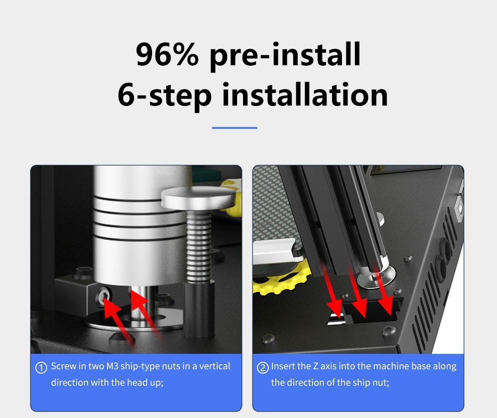 KINGROON KP3S Pro Mini 3D Printer