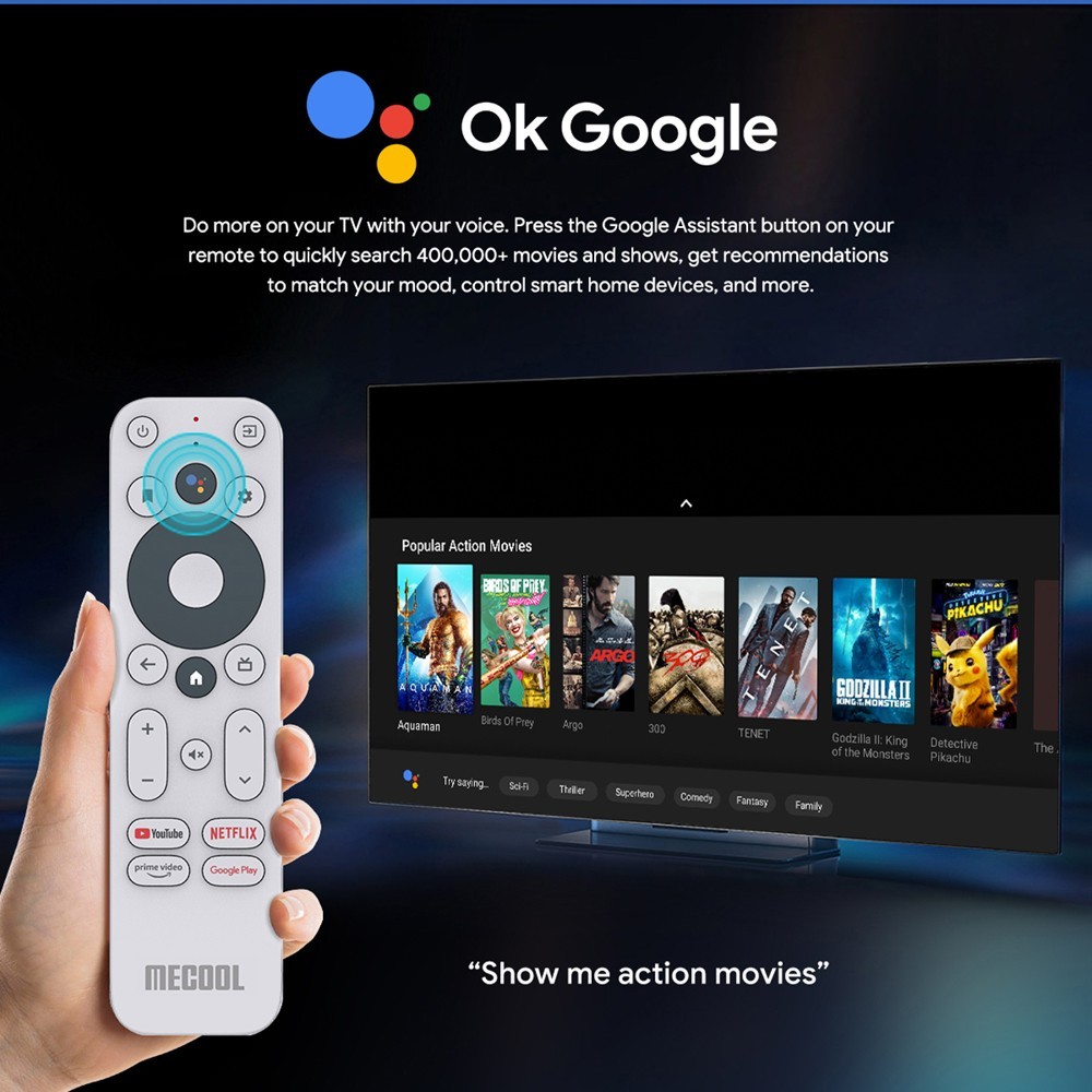 MECOOL KD5 TV Stick for Android 11 TV Version