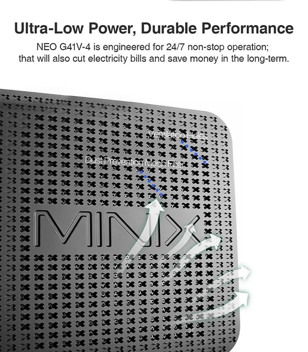 MINIX G41V Mini PC Intel Celeron N4100