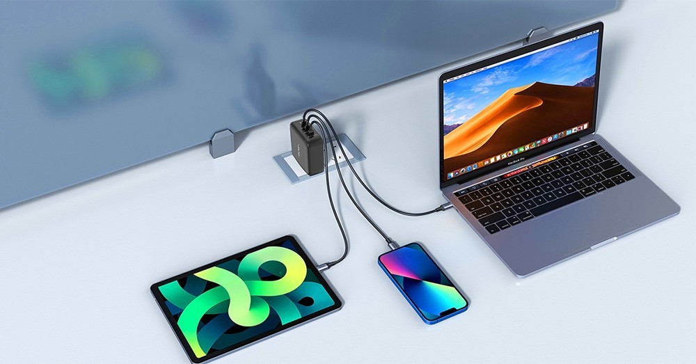 MINIX P140 Adapter 140W GaN Fast Charging Universal Charger for MacBook, iPhone