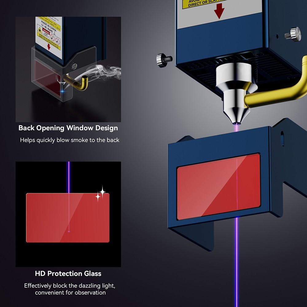 SCULPFUN S30 Ultra 33W laserová gravírovačka