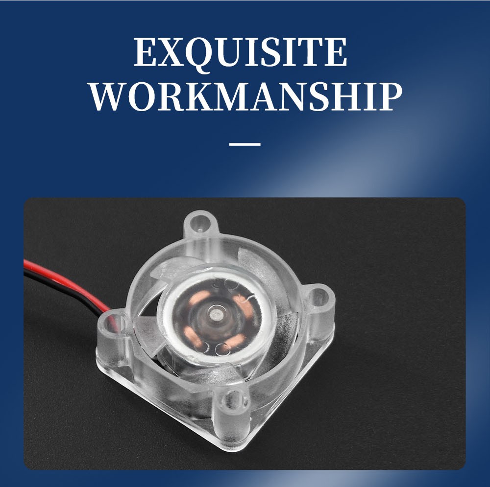 TWO TREES 24V 2510 Luminous Hydraulic Bearing Fan