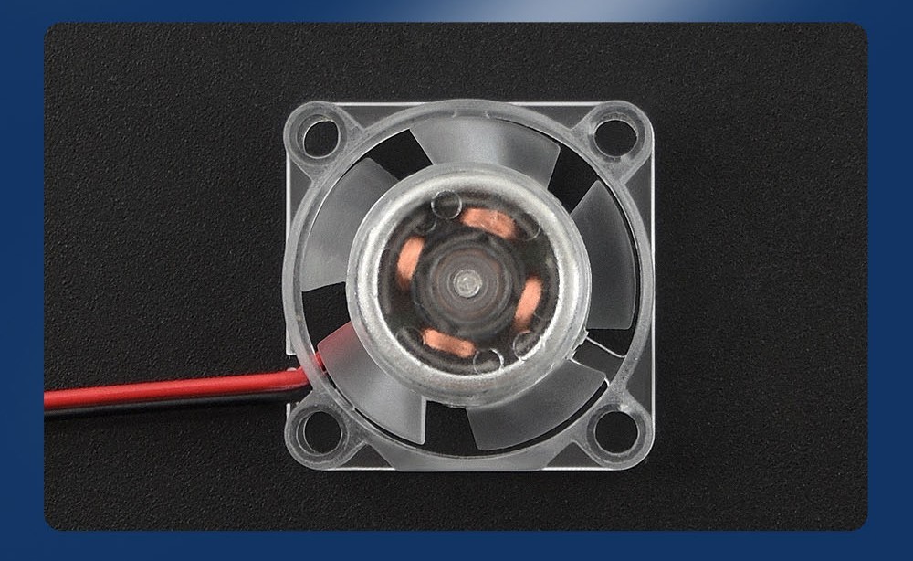 TWO TREES 24V 2510 Luminous Hydraulic Bearing Fan