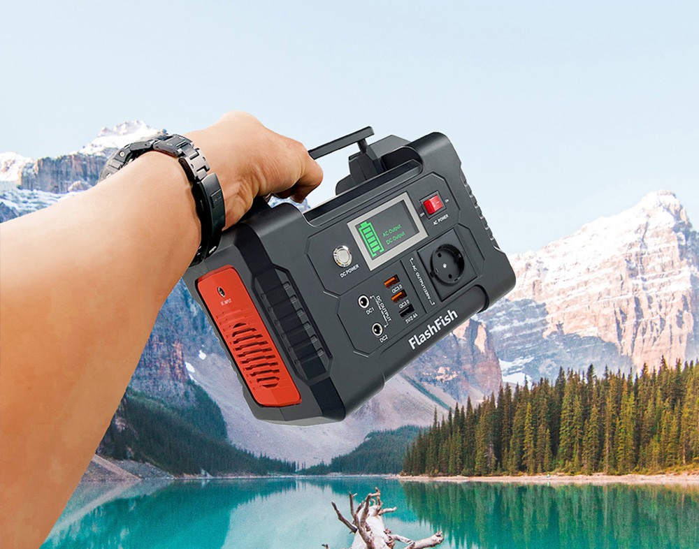thumbnail image 2 of Flashfish E200 Portable Power Station – 200W 151Wh Pure Sine Wave AC 110V 2 of 3