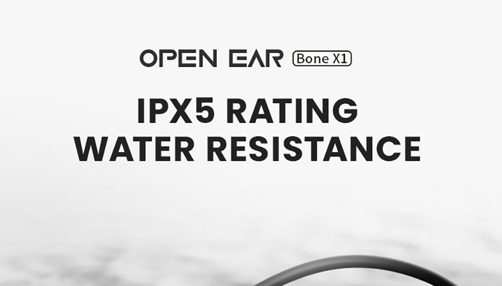 Coowoo OPENEAR Bone-X1 Bone Conduction Earphone Blue