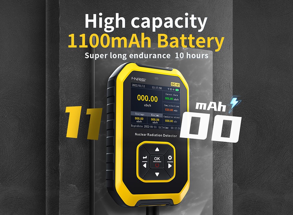 FNIRSI GC-01 Geiger Counter