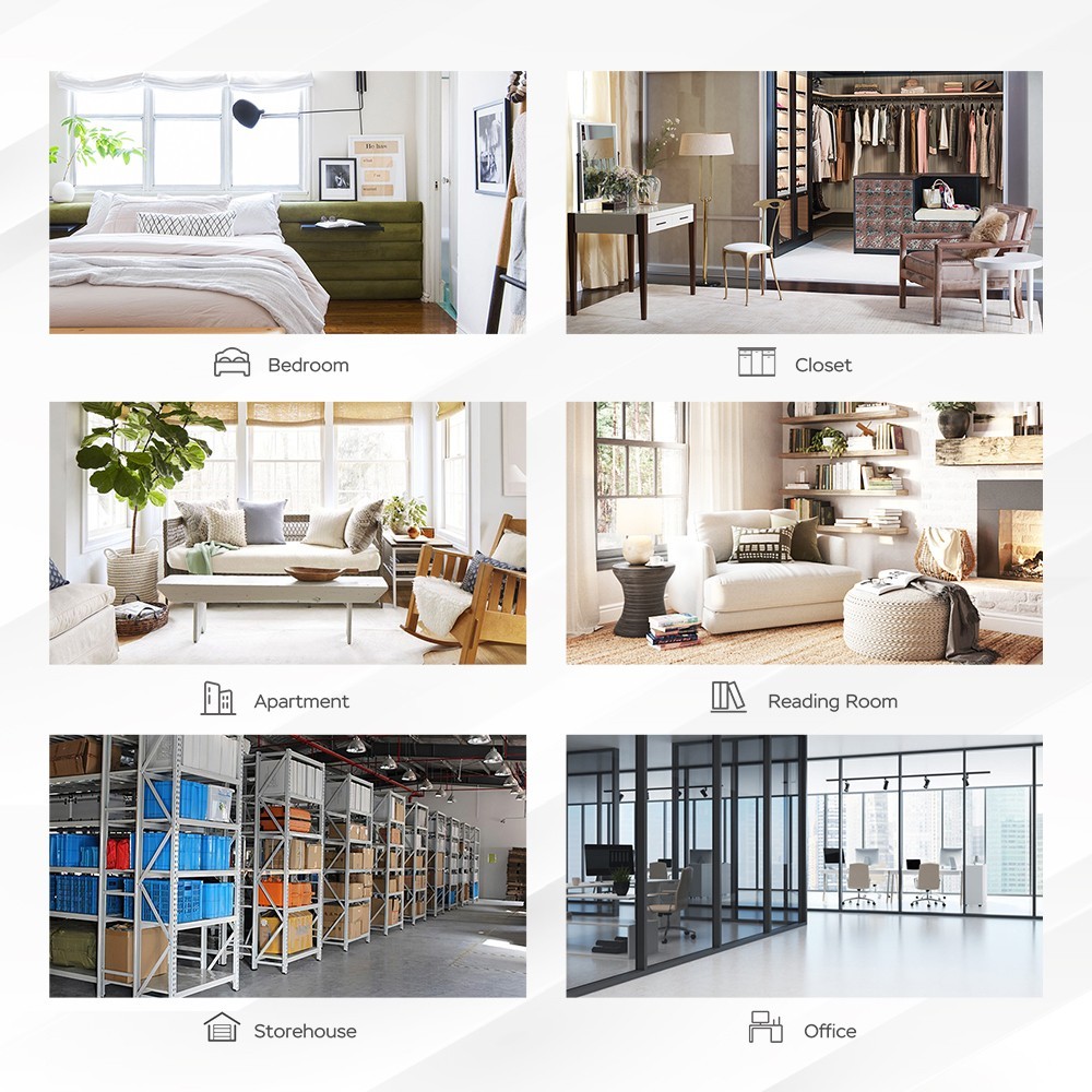 Geek Smart L-B202 3 in 1 Fingerprint Door Lock with Handle, Mechanical Key, APP Remote Control, Auto Lock, for Bedrooms, Homes, Apartments, Office, Hotels - Silver