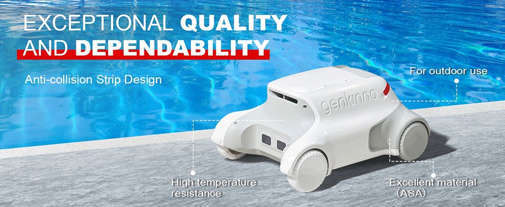 Genkinno P1 Inteligentný bezdrôtový automatický čistiaci robot pre bazén