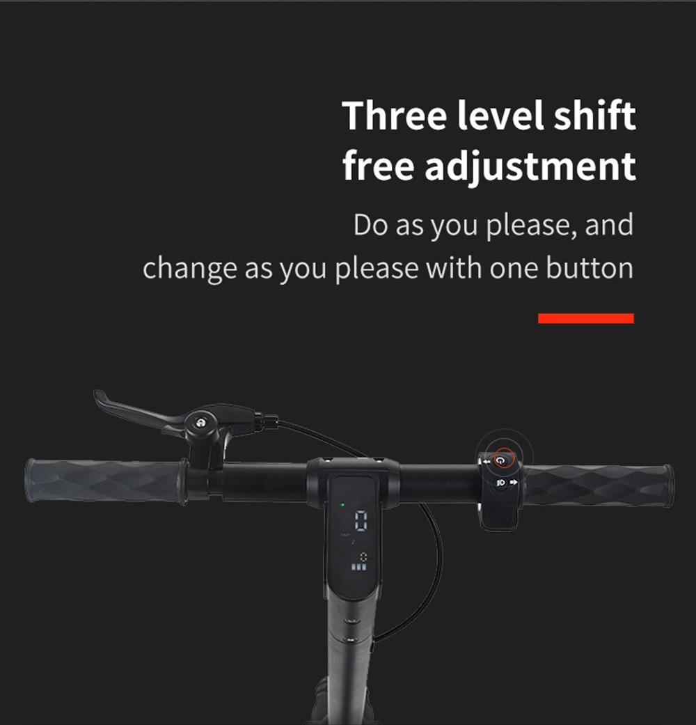 KUGOO G5 Folding Electric Scooter 10 inch Tire 500W Motor 22 MPH Max Speed 48V 16Ah Battery 50 Mile Max Range - Black