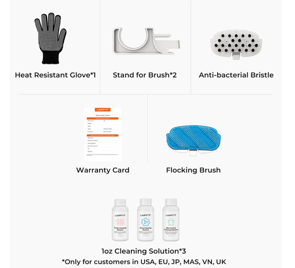 UWANT B200 Multifunctional Cloth Cleaning Machine Vacuum Spot Cleaner Integration Washing Machine 12000Pa Suction 1500ML Water Tank Self-Cleaning Low Noise for Carpet Sofa Curtain Mattress Upholstery - White