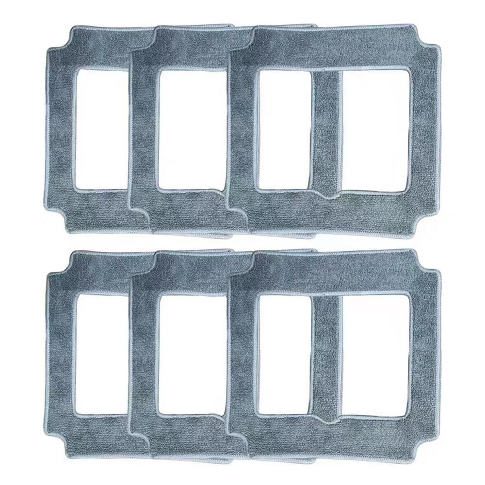 6Pcs Mops for Liectroux YW509 Window Cleaning Robot