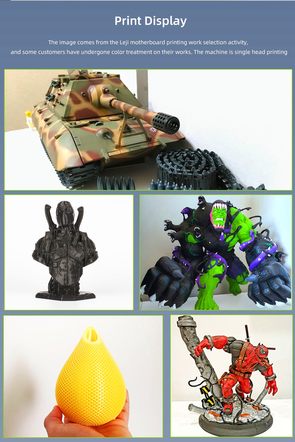 Lerdge iX 3D Printer Kit, Auto Leveling, 0.1mm Printing Accuracy, 200mm/s Printing Speed, PEI Flexible Sheet, 3.5 Inch IPS Touch Screen, TMC2226 Silent Driver, Resume Printing, Full-Metal Extruder, 180*180*180mm - Green