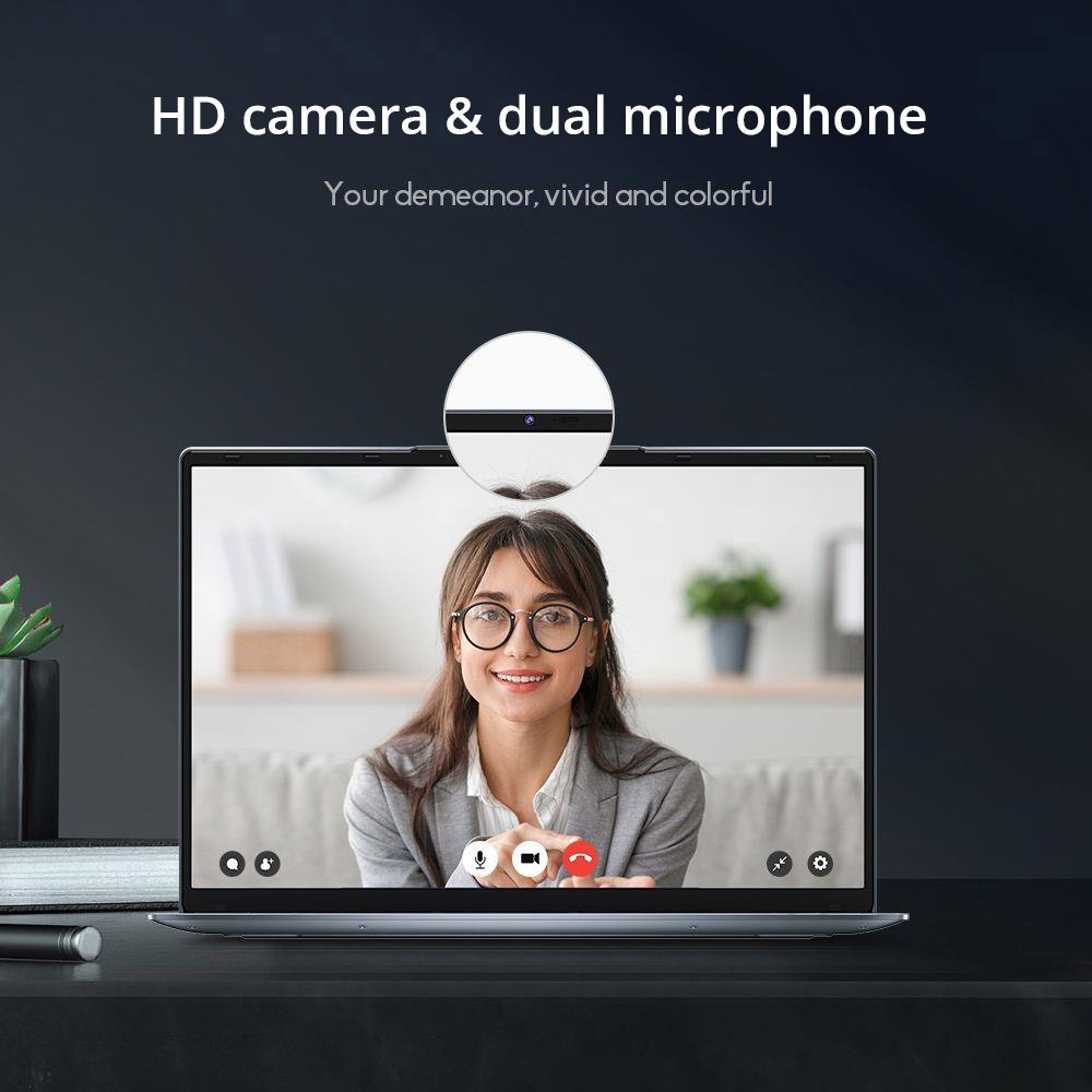 DERE R14 Laptop 14.1 inch HD Screen, Intel Celeron N4500, Windows 11, 12GB DDR4 512GB SSD