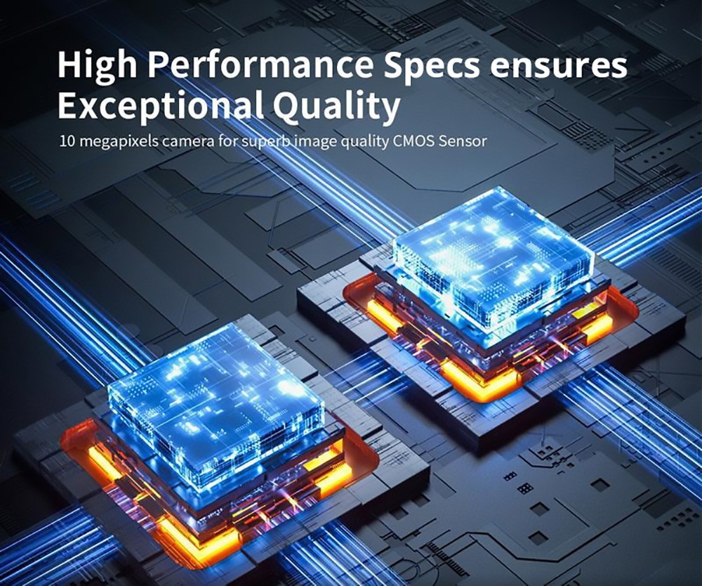 GUCEE S1000 Document Scanner with 10-megapixel Camera Lens