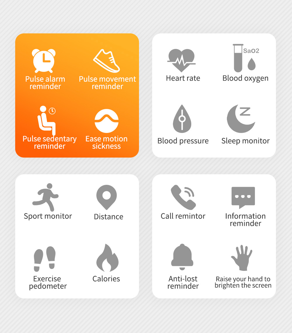 LOKMAT Ocean 2 Smartwatch Fitness Tracker - Orange