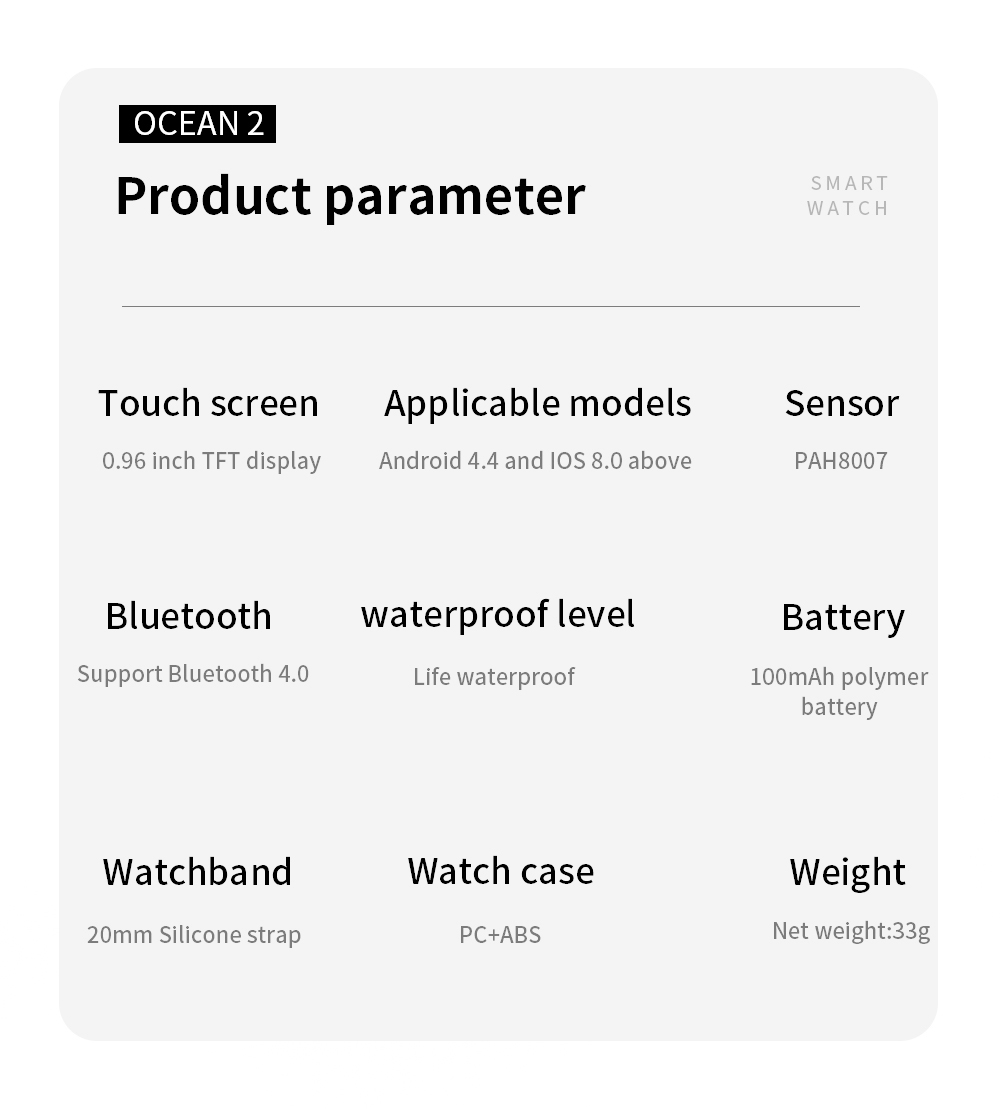 LOKMAT Ocean 2 Smartwatch Fitness Tracker - Orange