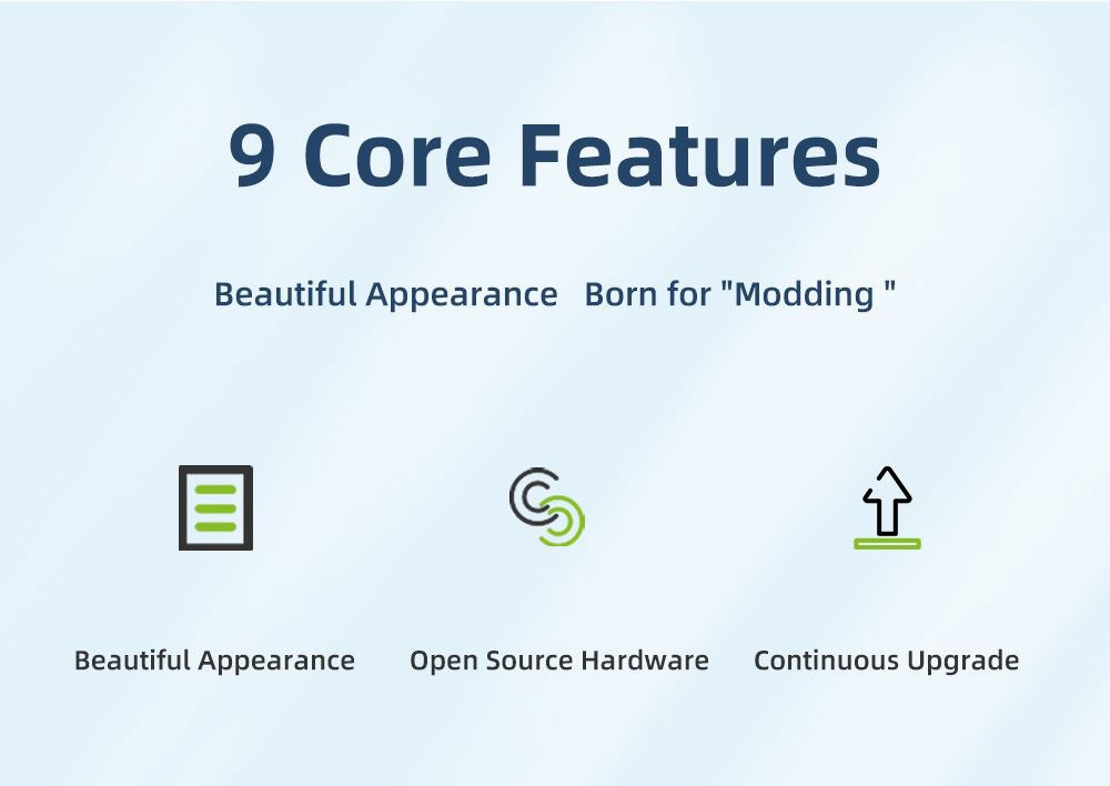 Lerdge iX 3D Printer RTP Version PreAssembly Orange