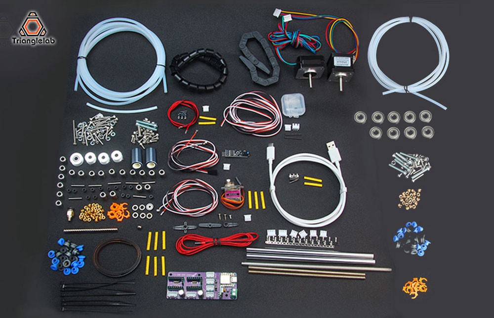 Trianglelab 9 Filament ERCF Kit for Voron and Klipper-based 3D Printers, Enrager Rabbit Carrot Feeder with 9 Carrot Patches