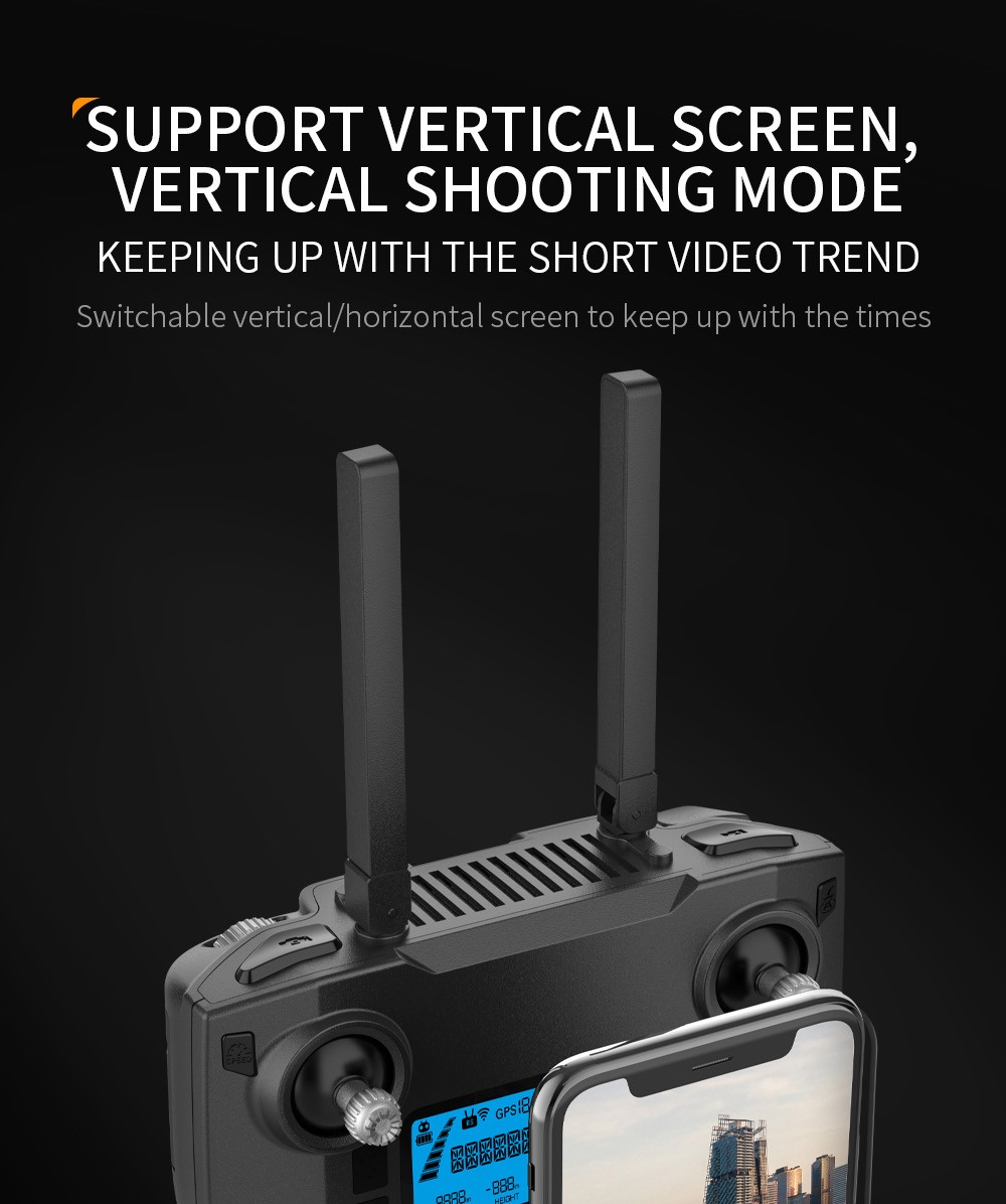 ZLL SG906 Max 3 RC Drone Visual Obstacle Avoidance 3-Axis Gimbal 4K Camera GPS Smart Follow - 1 Battery