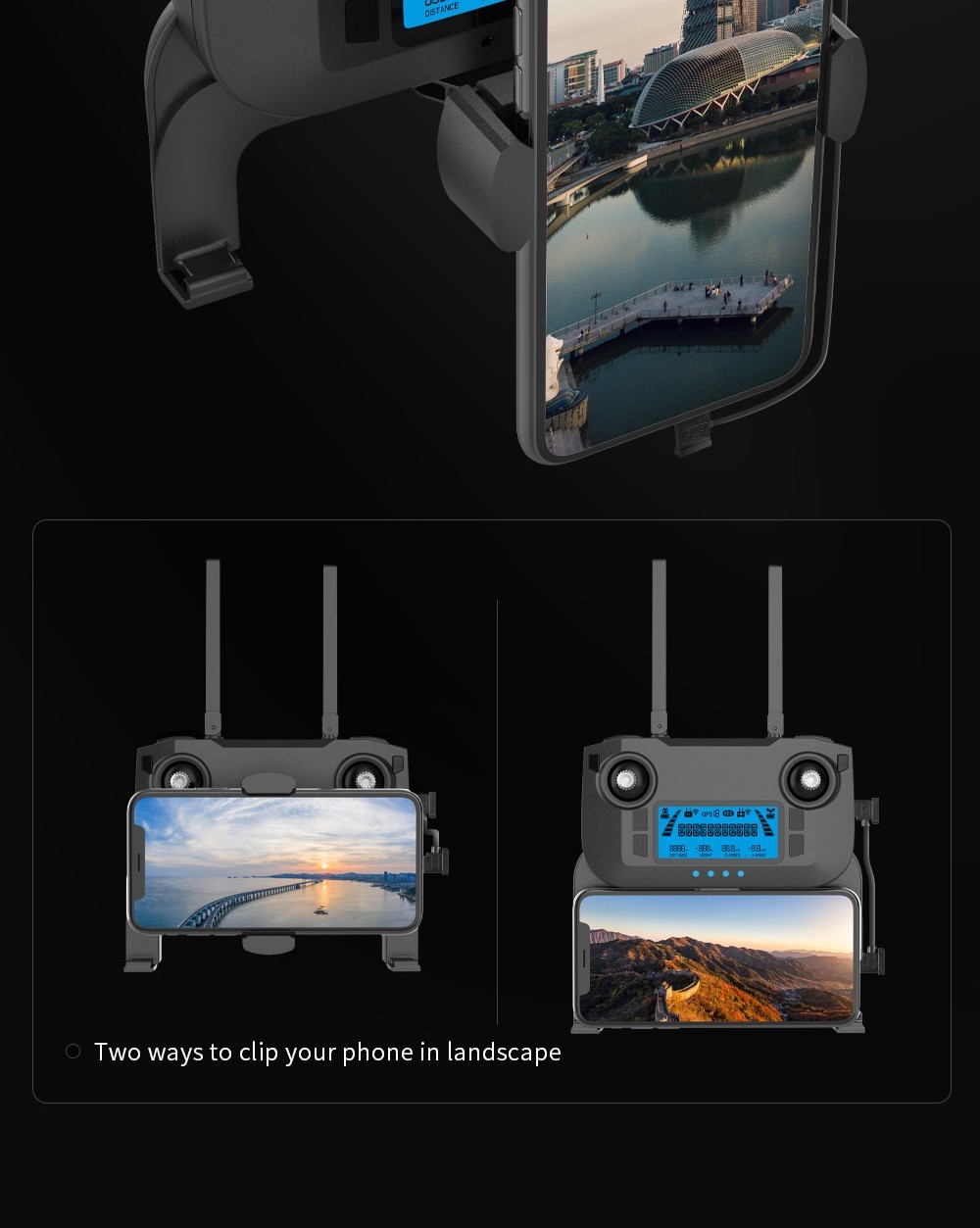 ZLL SG906 Max 3 RC Drone Visual Obstacle Avoidance 3-Axis Gimbal 4K Camera GPS Smart Follow - 1 Battery