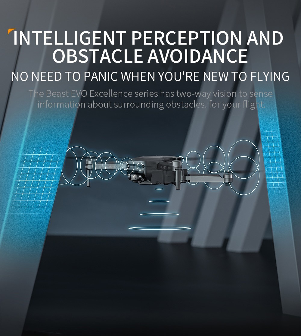 ZLL SG906 Max 3 RC Drone Visual Obstacle Avoidance 3-Axis Gimbal 4K Camera GPS Smart Follow - 1 Battery