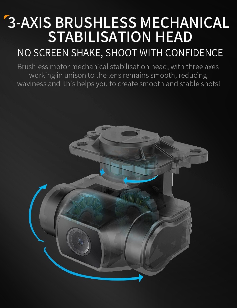 ZLL SG906 Max 3 RC Drone Visual Obstacle Avoidance 3-Axis Gimbal 4K Camera GPS Smart Follow - 1 Battery