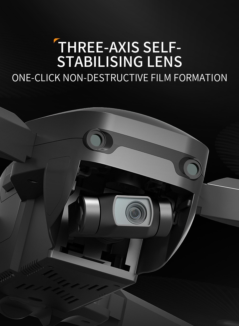 ZLL SG906 Max 3 RC Drone Visual Obstacle Avoidance 3-Axis Gimbal 4K Camera GPS Smart Follow - 2 Batteries