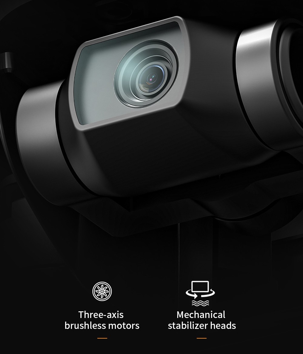 ZLL SG906 Max 3 RC Drone Visual Obstacle Avoidance 3-Axis Gimbal 4K Camera GPS Smart Follow - 3 Batteries