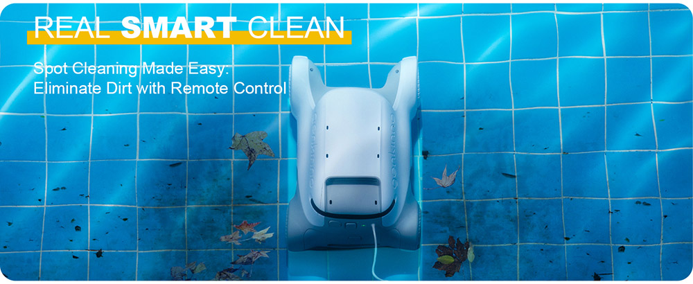 Genkinno P1 SE Bezdrôtový automatický robotický bazénový vysávač pre nadzemné/zapustené bazény