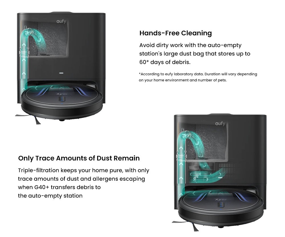 eufy Clean G40+ Robot Vacuum Cleaner