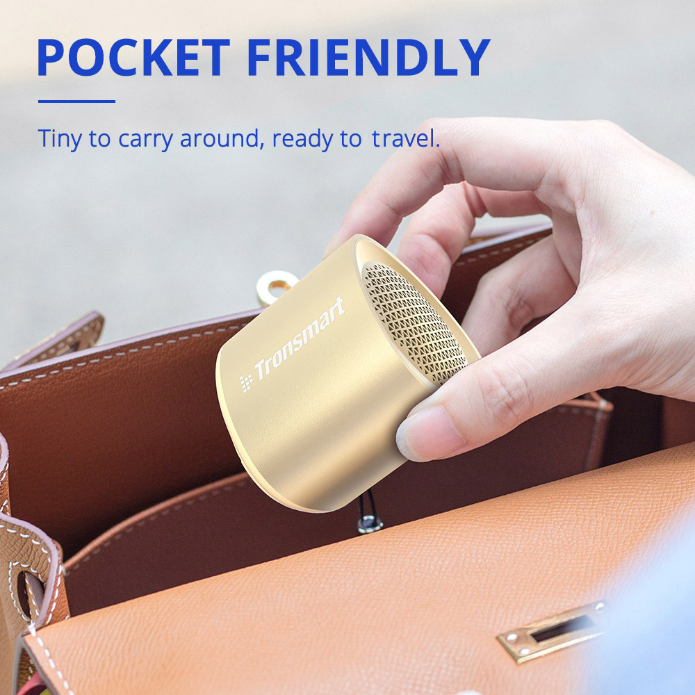 Tronsmart Nimo Mini Bluetooth Speaker - Gold