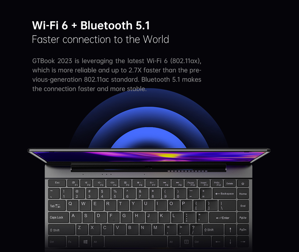ALLDOCUBE GT BOOK LAPTOP 14.1 inch FHD intel Celeron N5100 12GB DDR4 RAM 512GB SSD WiFi6 Bluetooth 5.1 - EU Plug