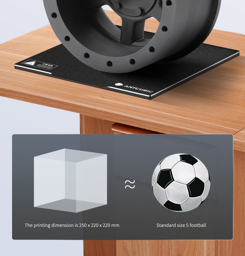 Anycubic Kobra Neo 3D Printer, Auto Leveling, Max 100mm/s Printing Speed, Resume Printing, 2.4 inch LCD Screen, PEI-coated Metal Sheet, 220*220*250mm