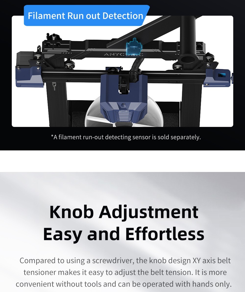 Anycubic Kobra Neo 3D Printer, Auto Leveling, Max 100mm/s Printing Speed, Resume Printing, 2.4 inch LCD Screen, PEI-coated Metal Sheet, 220*220*250mm